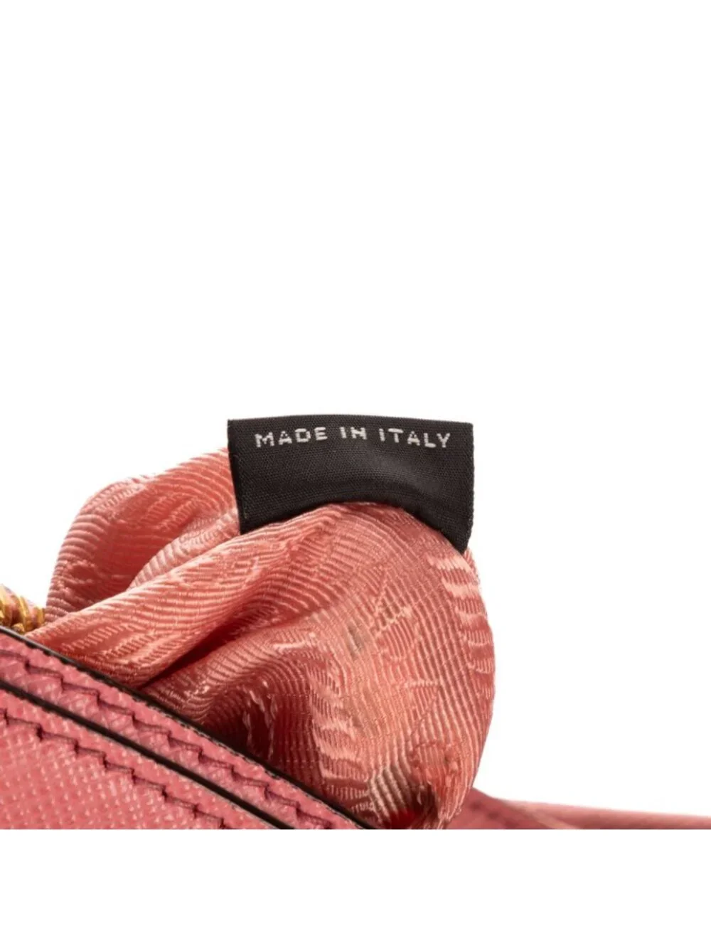 Prada Hobo Pink Saffiano Leather